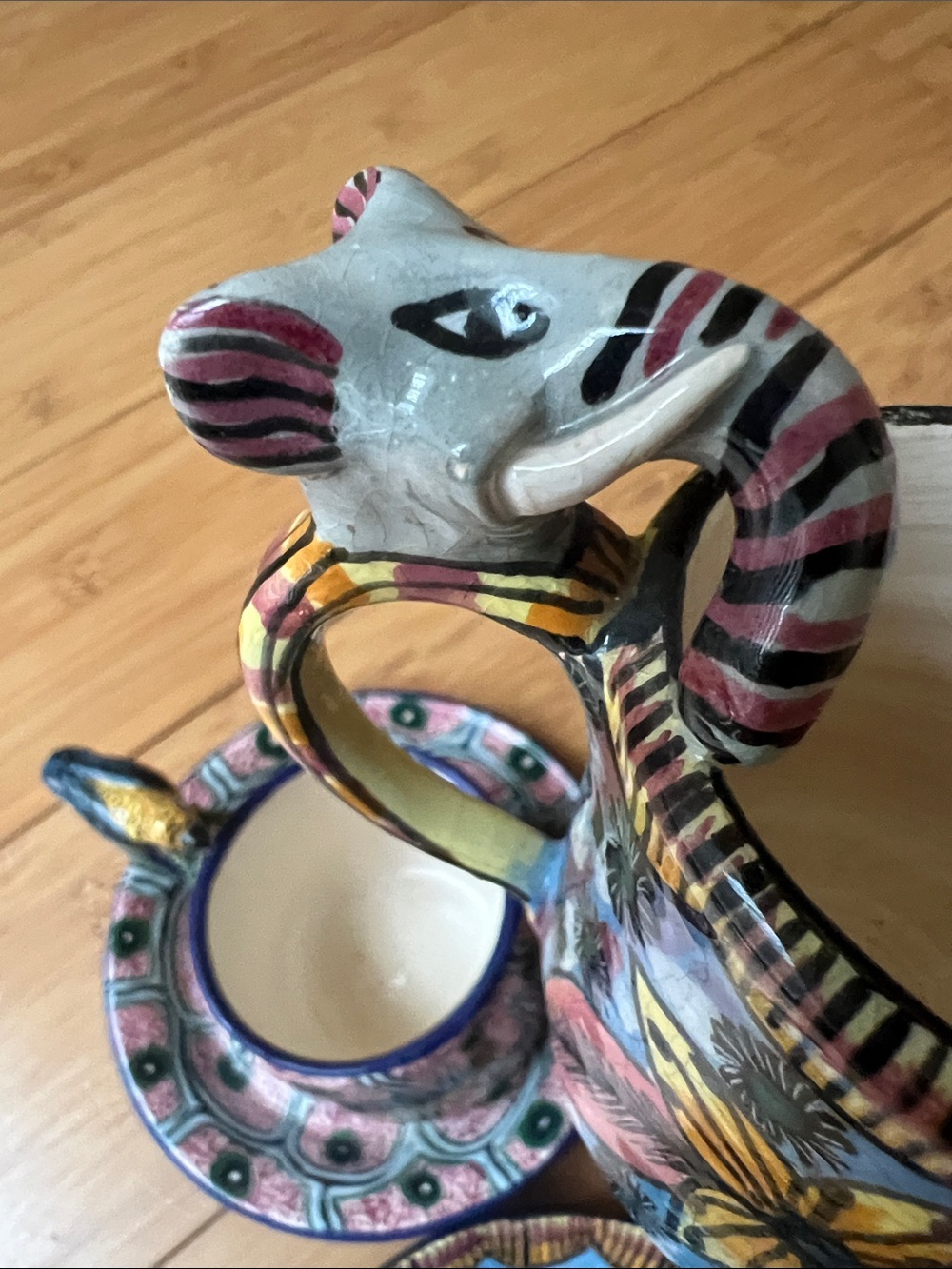 Set of 4 Ardmore Design Studio espresso cups and saucers South Africa - Picture 7 of 12